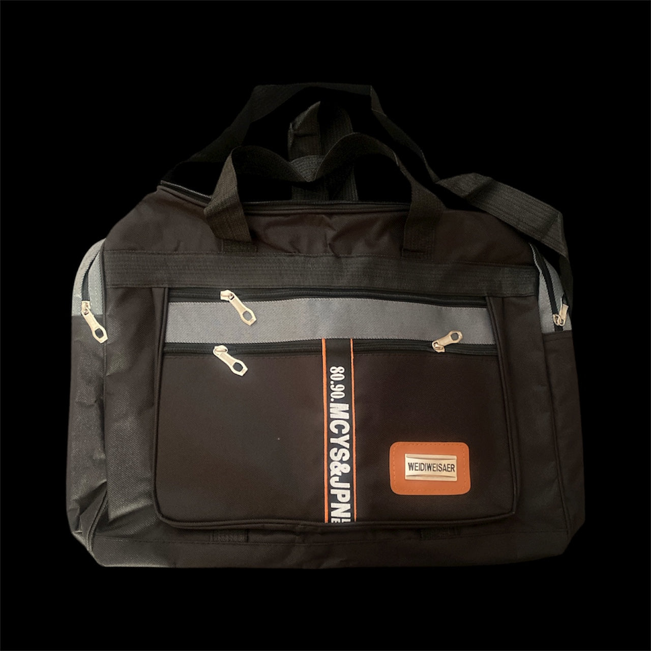 Large Capacity Portable Travel Bag For Men - Anti splash Carry On - Luggage Black